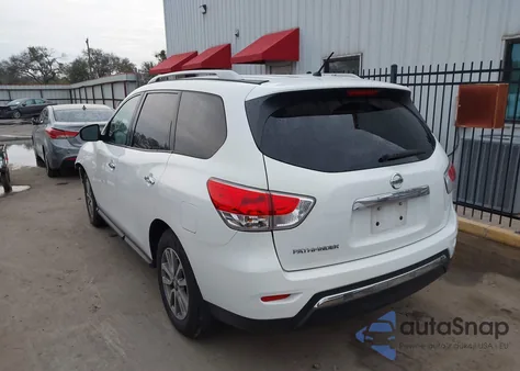 2015 Nissan Pathfinder S из США, поврежденный, VIN 5N1AR2MN5FC681707